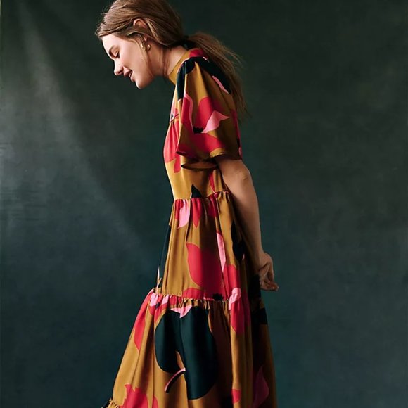 Anthropologie Corey Lynn Calter Gianna Tiered Maxi - Picture 5 of 7
